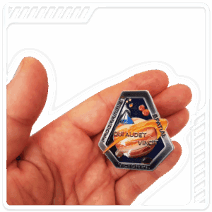 BADGE MÉTALLIQUE VICTOR’YS