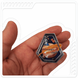 BADGE MÉTALLIQUE VICTOR’YS