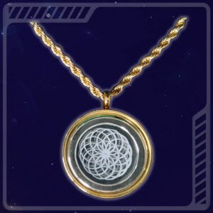 PENDENTIF KRYSTAL LOTUS FLEUR DE VIE