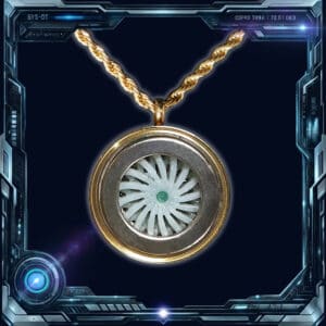 PENDENTIF TORUS D’EMERAUDE
