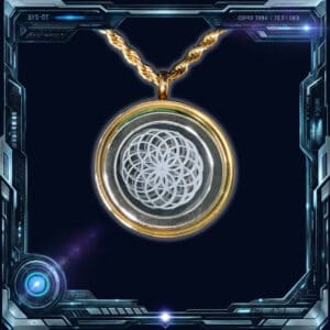 PENDENTIF KRYSTAL LOTUS FLEUR DE VIE